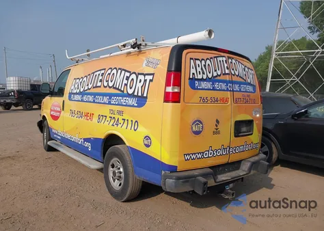 2015 GMC Savana 2500 Work Van from USA, damaged, VIN 1GTW7FCF1F1908288